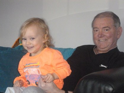 John with his grand-daughter Georgiana